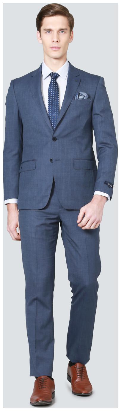

Louis Philippe Blue Two Piece Suit