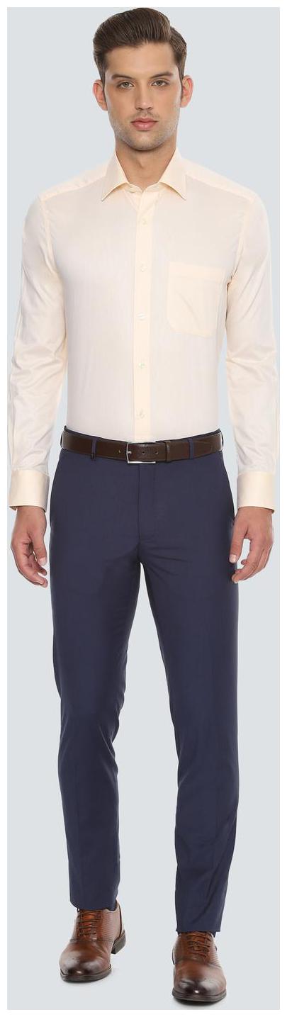 

Louis Philippe Men Regular fit Formal Shirt - Yellow
