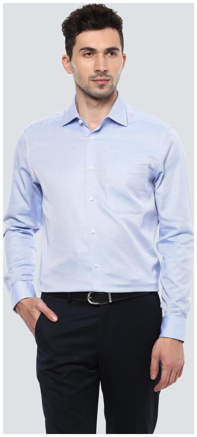 

Louis Philippe Men Slim fit Formal Shirt - Blue
