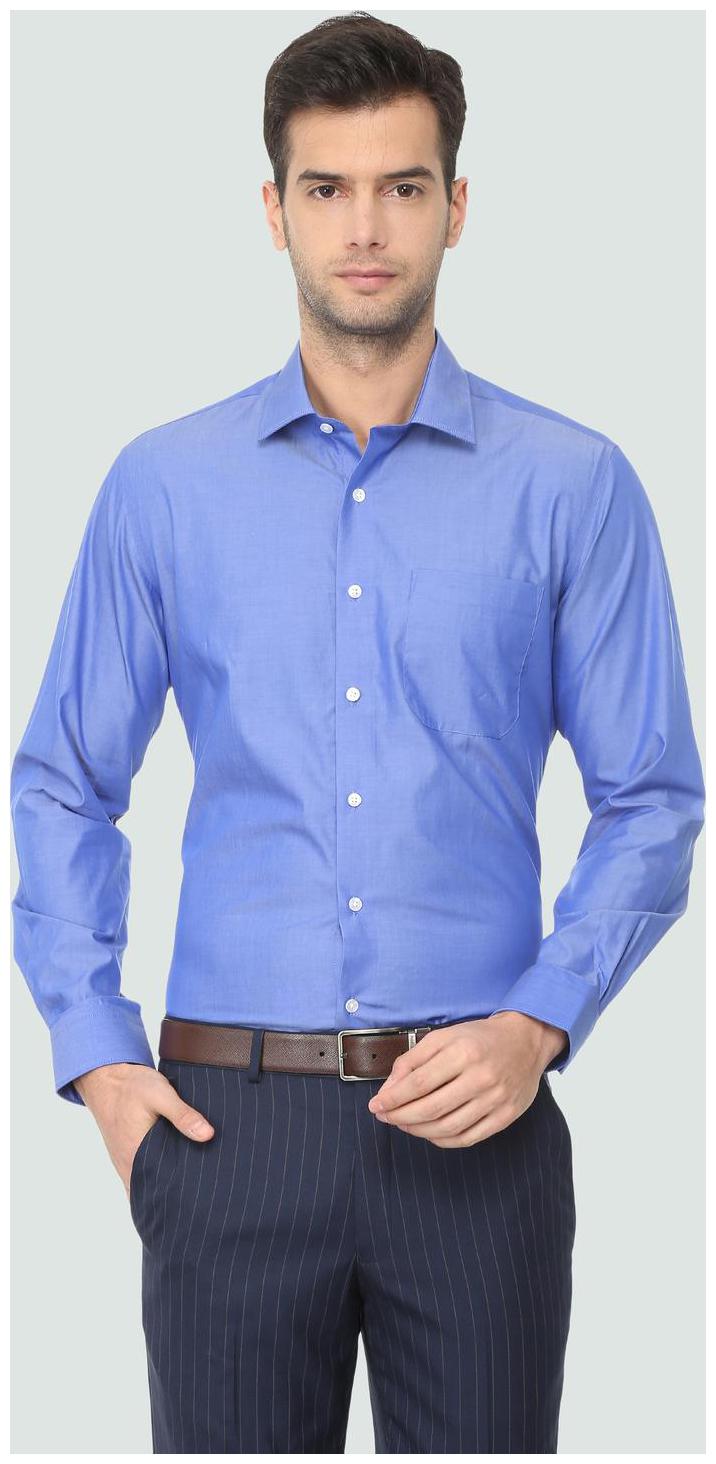 

Louis Philippe Men Slim fit Formal Shirt - Blue