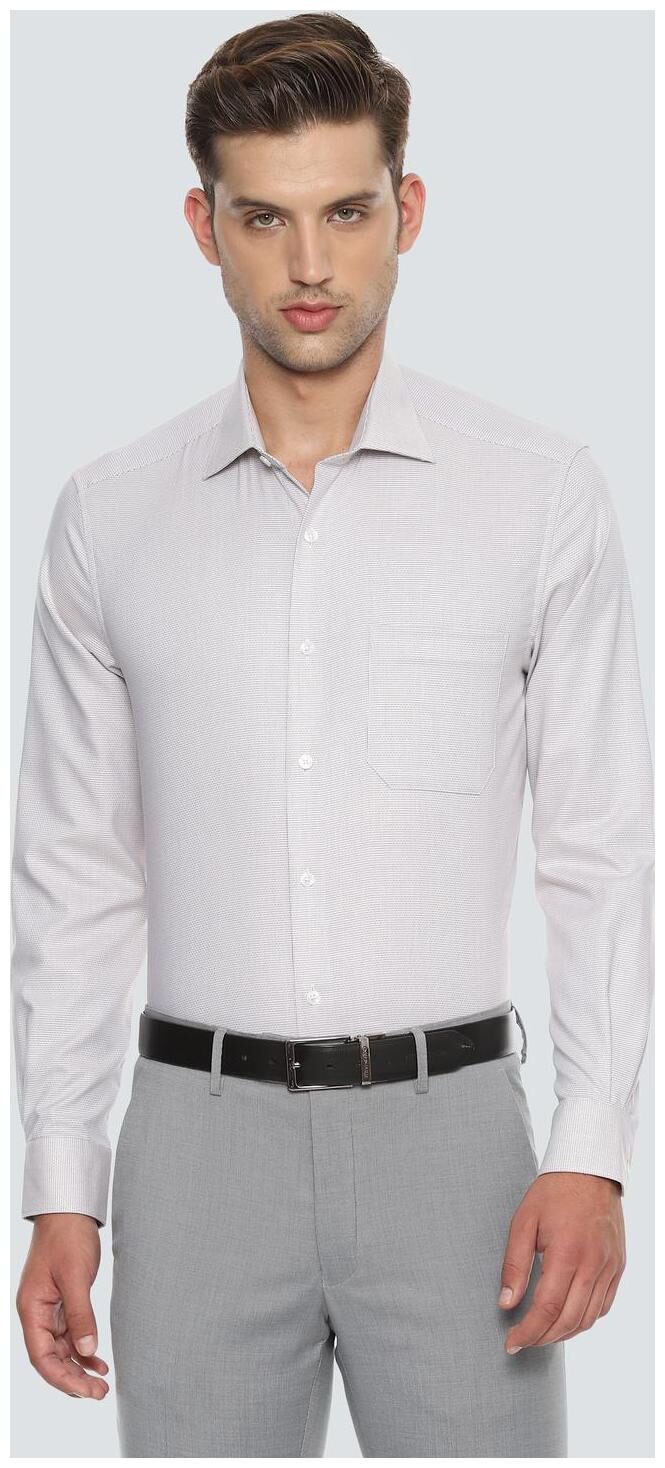 

Louis Philippe Men Regular fit Formal Shirt - White