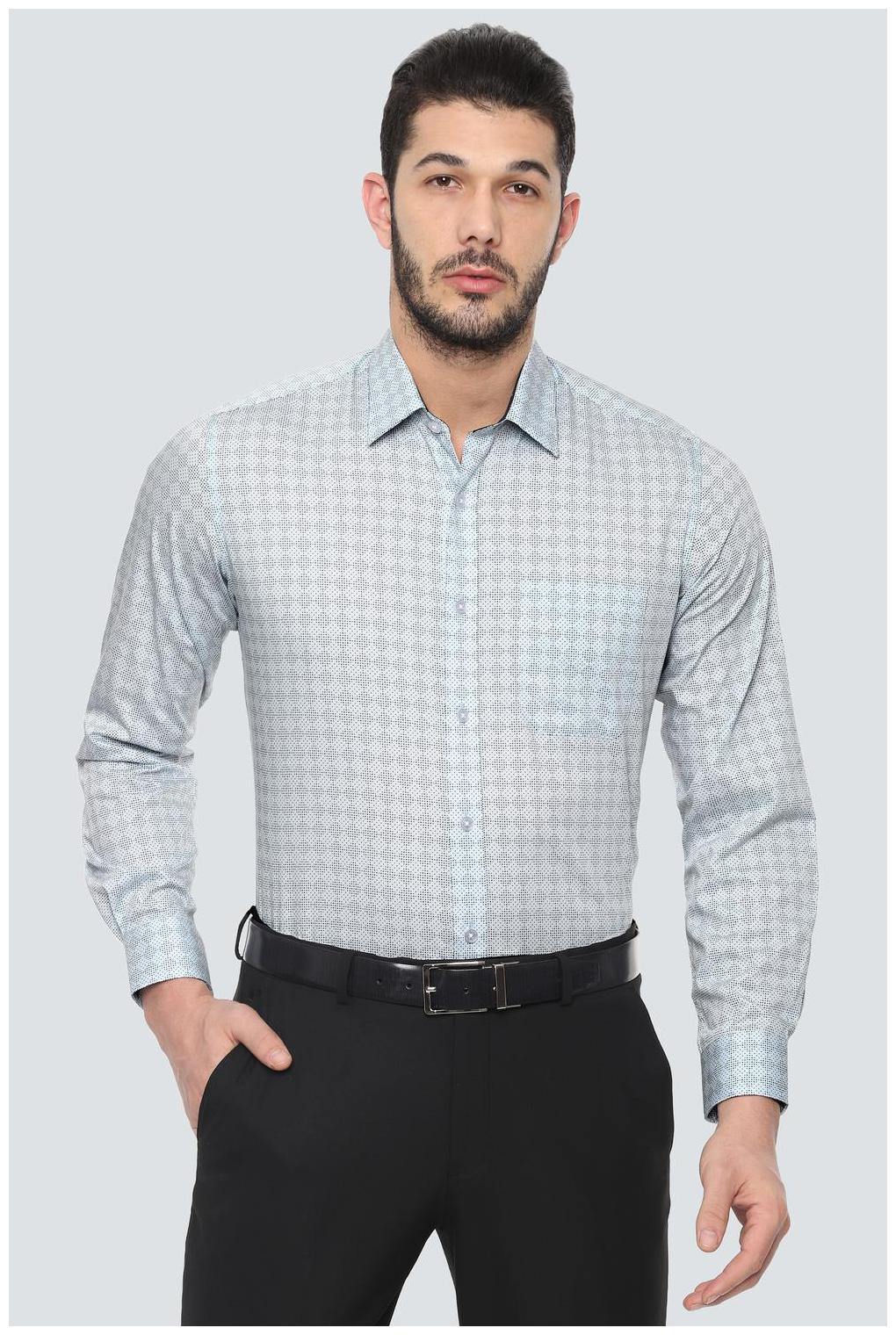 

Louis Philippe Men Slim fit Formal Shirt - Blue