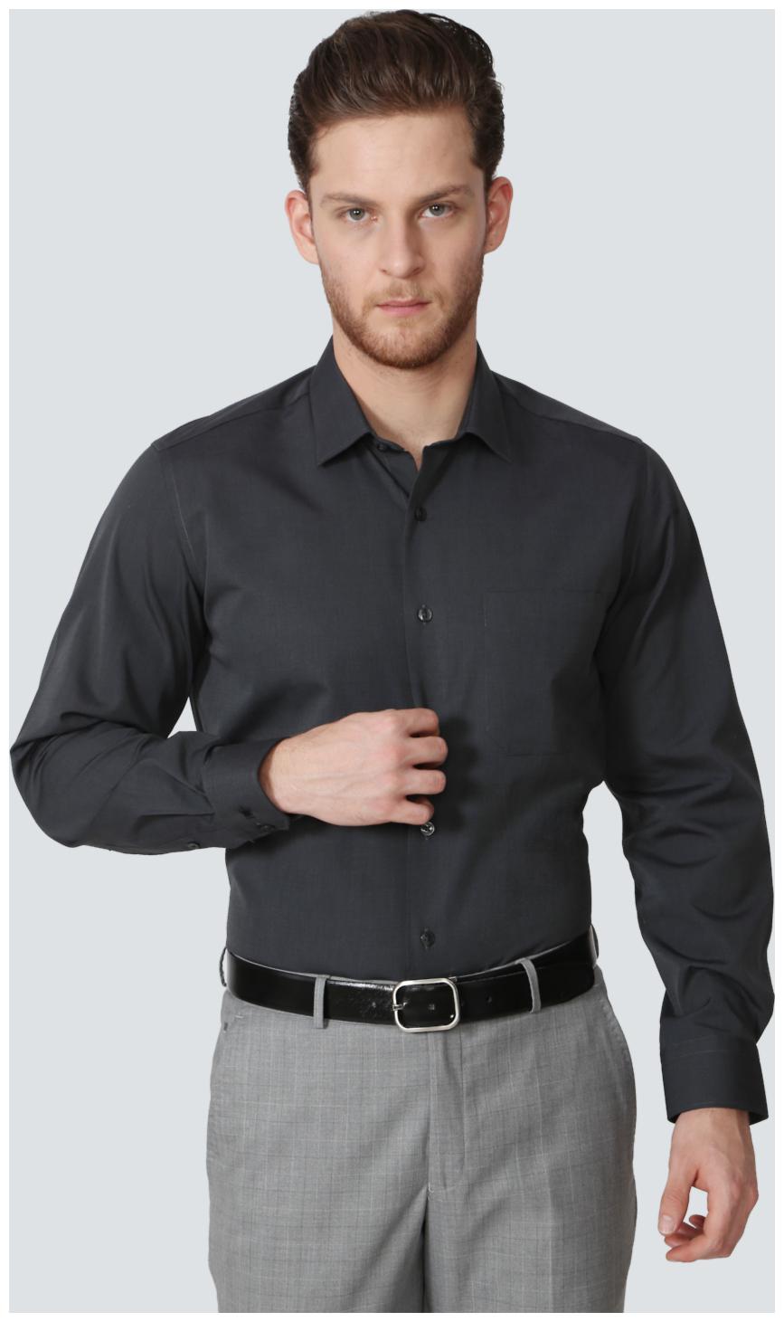 

Louis Philippe Men Slim fit Formal Shirt - Black