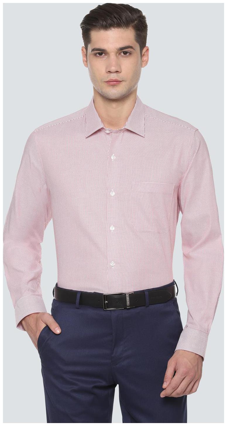 

Louis Philippe Men Slim fit Formal Shirt - Red