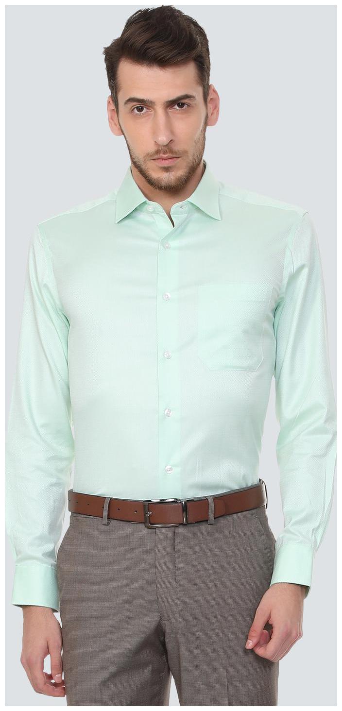 

Louis Philippe Men Regular fit Formal Shirt - Green