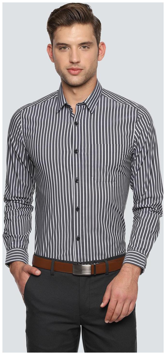 

Louis Philippe Men Slim fit Formal Shirt - Grey