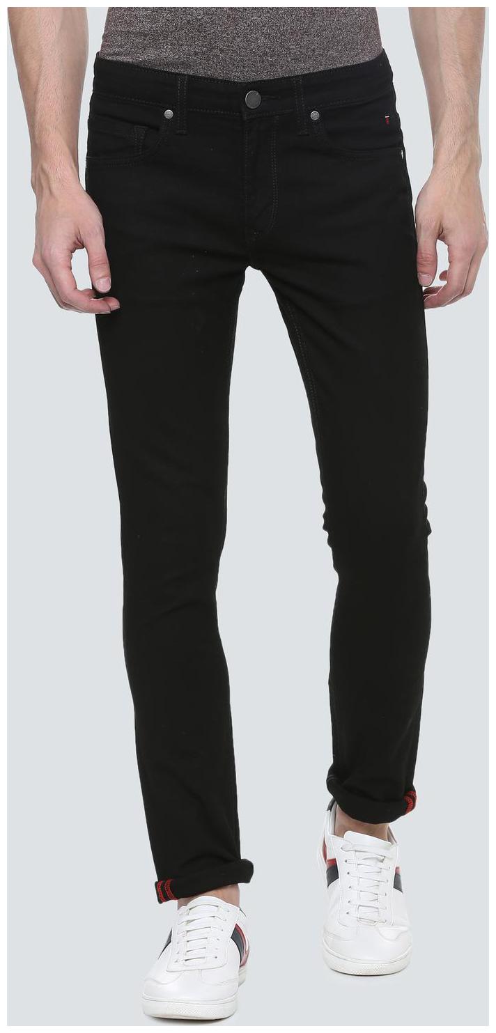 

Louis Philippe Men Black Slim Fit Jeans