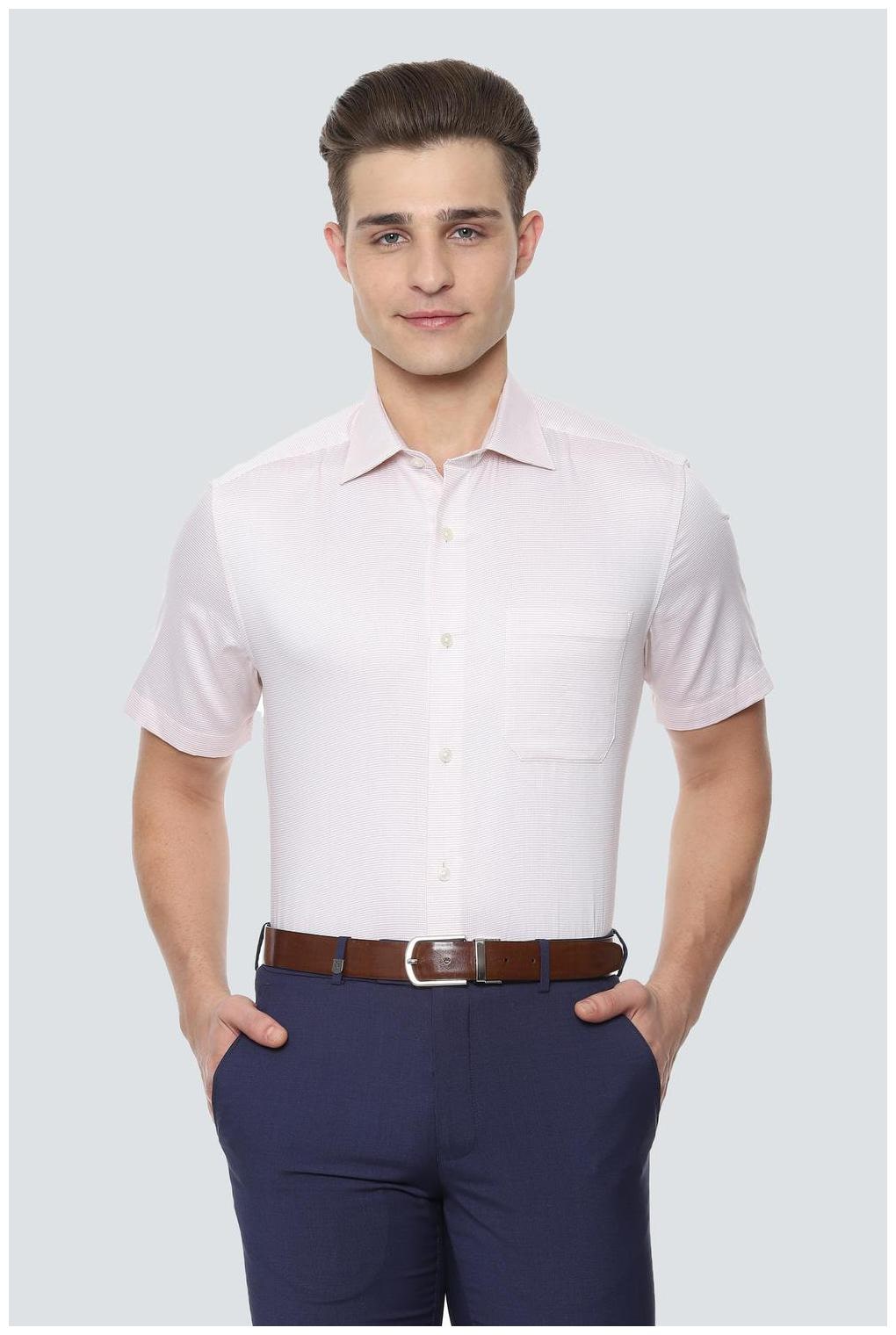 

Louis Philippe Men Regular fit Formal Shirt - Orange