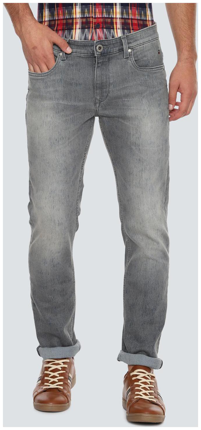 

Louis Philippe Men Grey Slim Fit Jeans