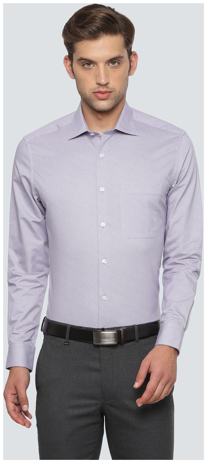 

Louis Philippe Men Regular fit Formal Shirt - Purple
