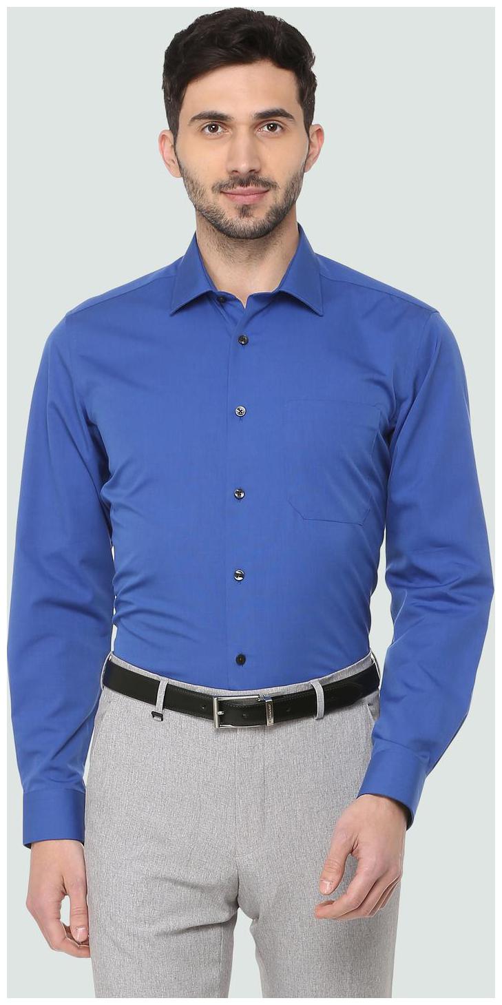

Louis Philippe Men Slim fit Formal Shirt - Blue