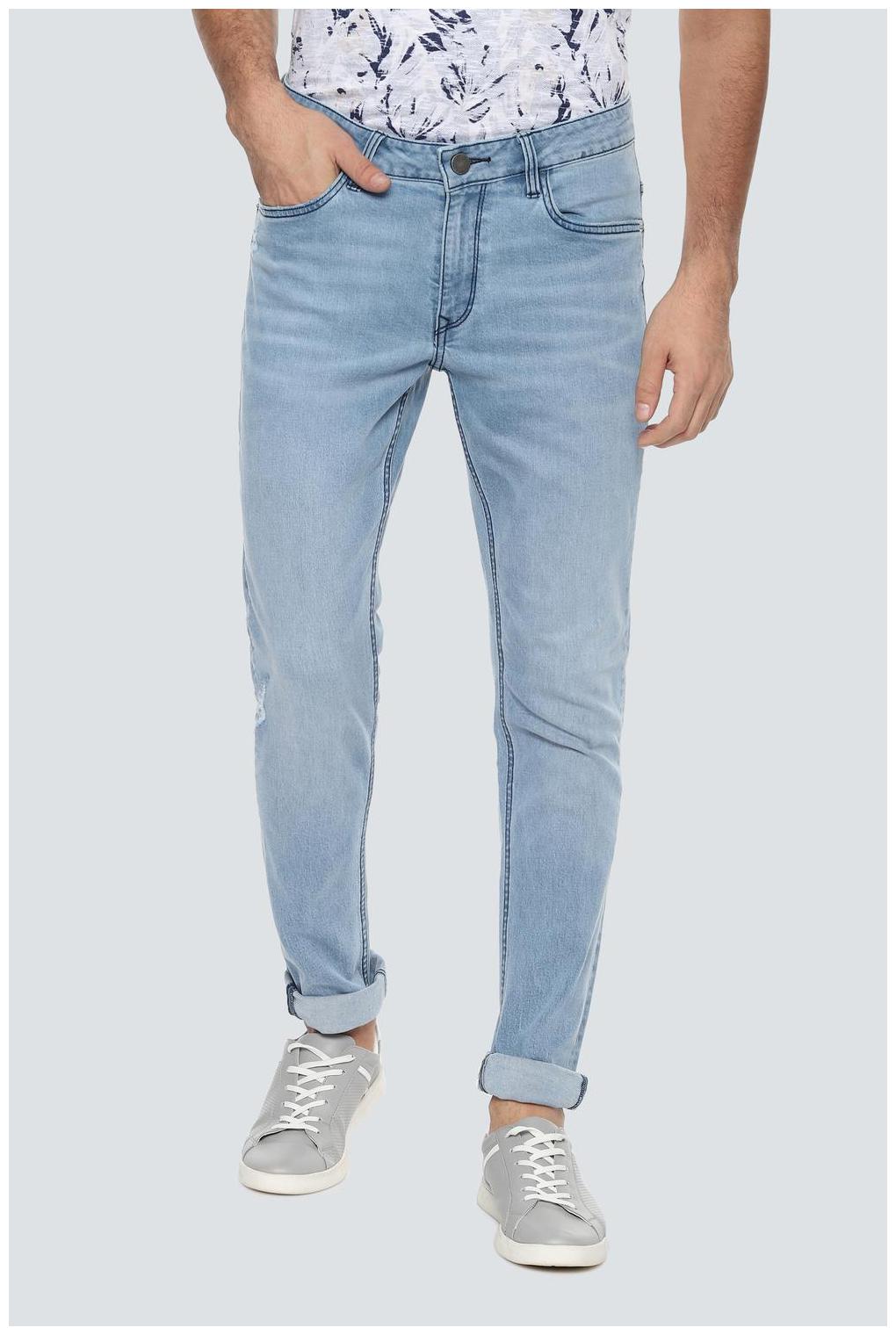 

Louis Philippe Men Blue Slim Fit Jeans