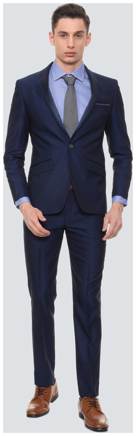 

Louis Philippe Blue Two Piece Suit