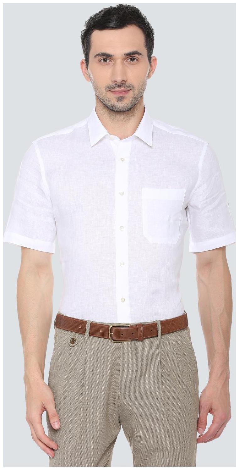 

Louis Philippe Men Slim fit Formal Shirt - White