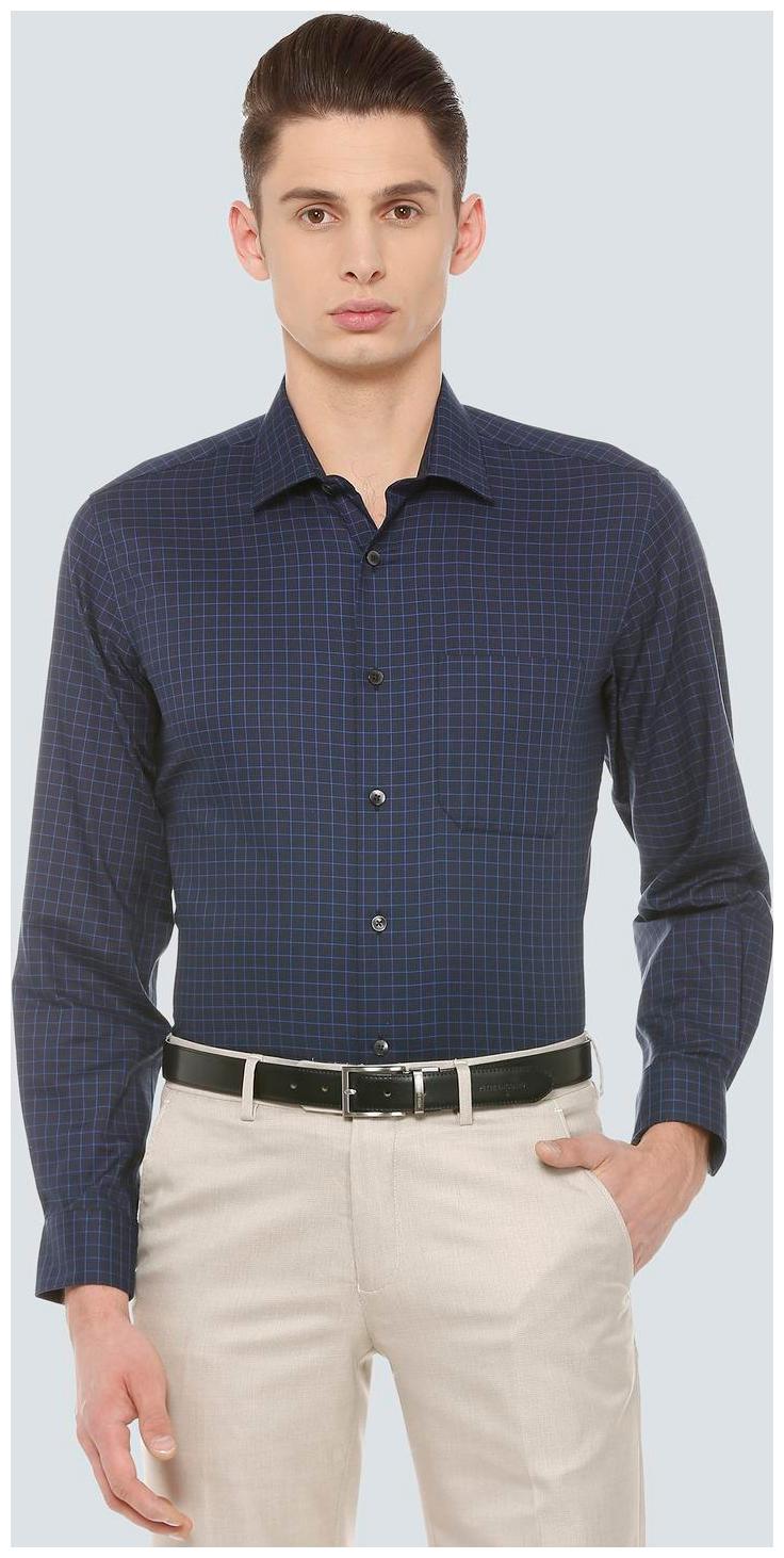 

Louis Philippe Men Slim fit Formal Shirt - Blue