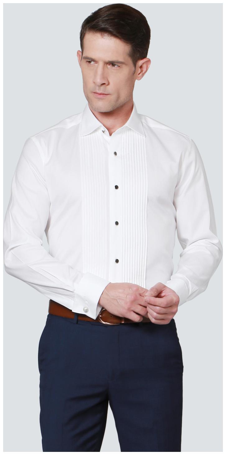

Louis Philippe Men Slim fit Formal Shirt - White