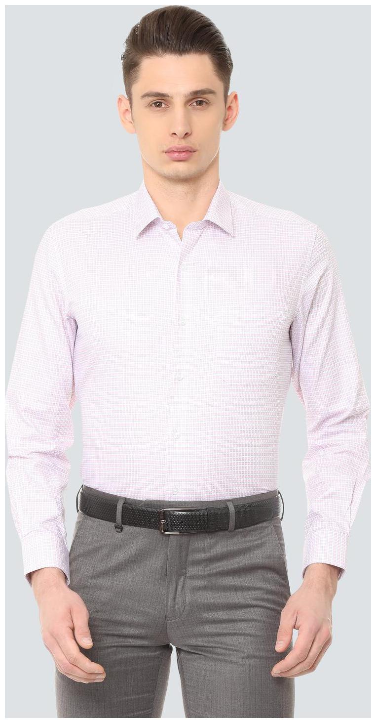 

Louis Philippe Men Slim fit Formal Shirt - Purple