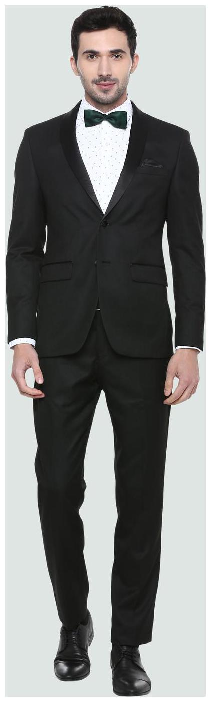 

Louis Philippe Black Two Piece Suit