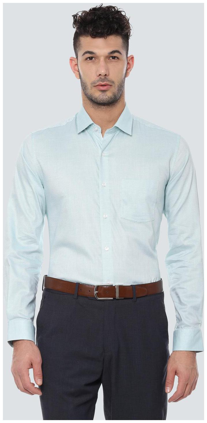 

Louis Philippe Men Slim fit Formal Shirt - Green