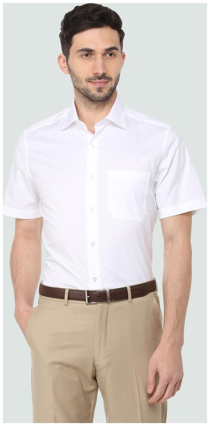 

Louis Philippe Men Regular fit Formal Shirt - White