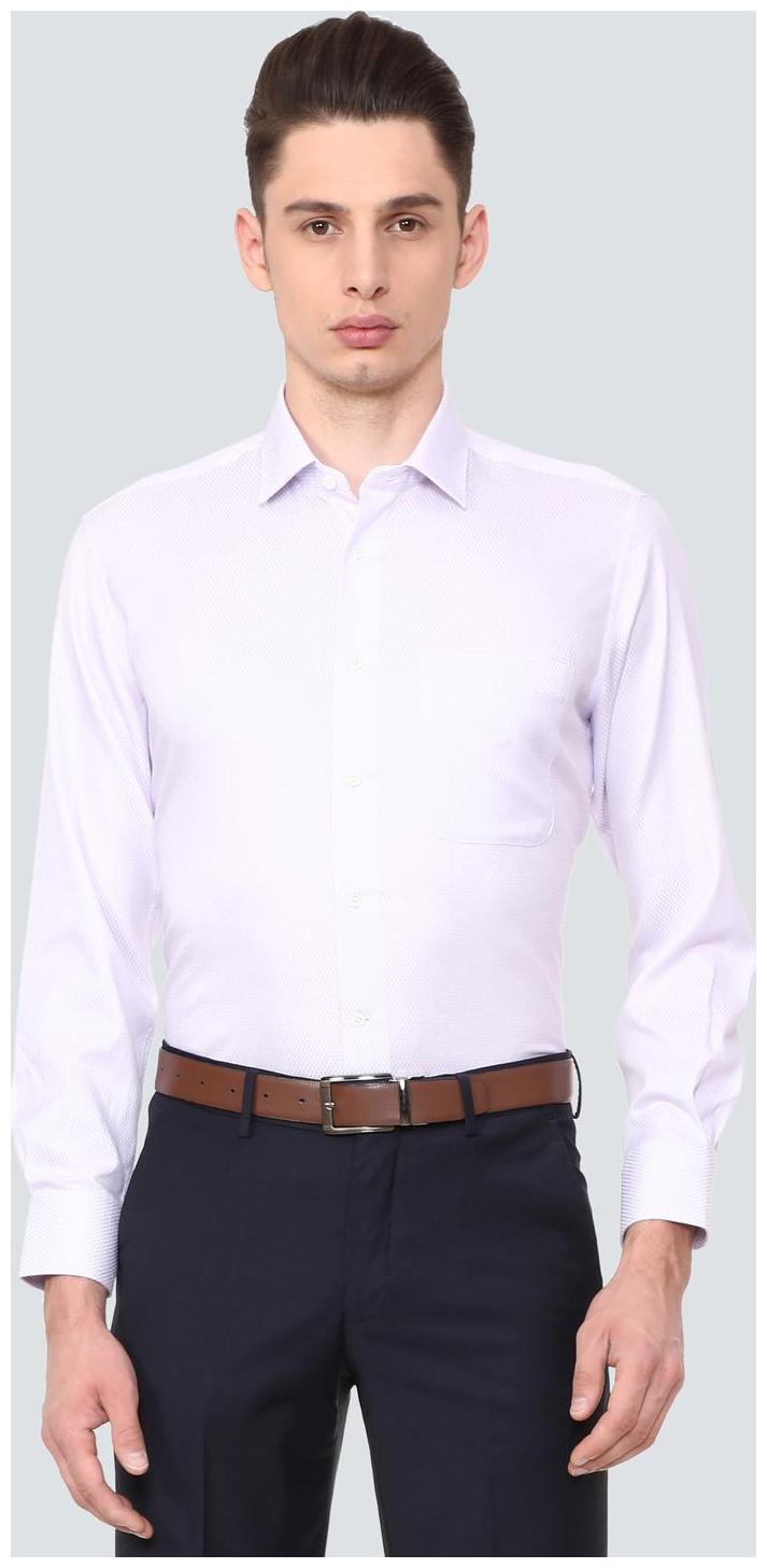 

Louis Philippe Men Regular fit Formal Shirt - Purple