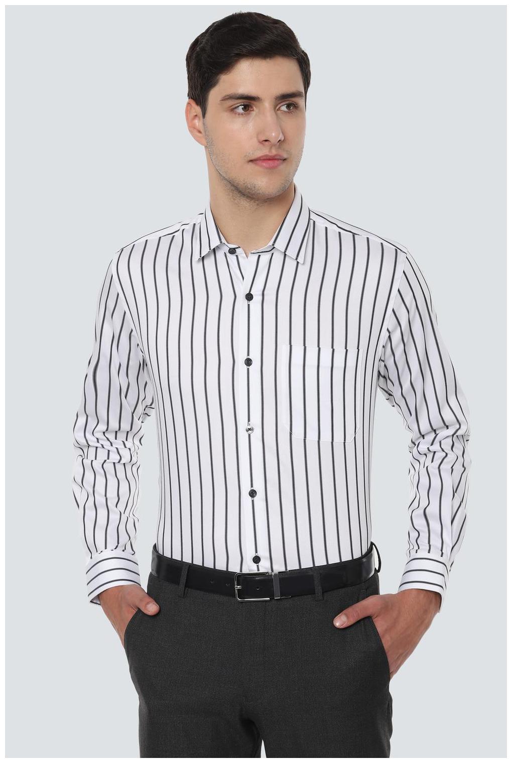 

Louis Philippe Men Slim fit Formal Shirt - White