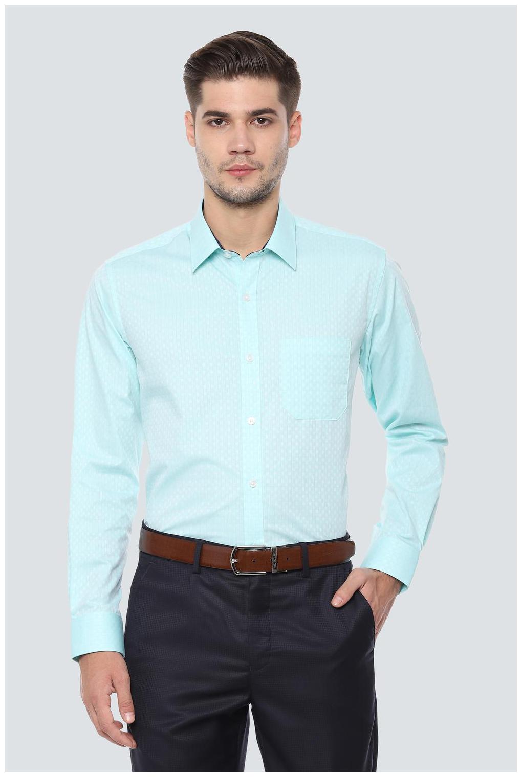 

Louis Philippe Men Slim fit Formal Shirt - Blue