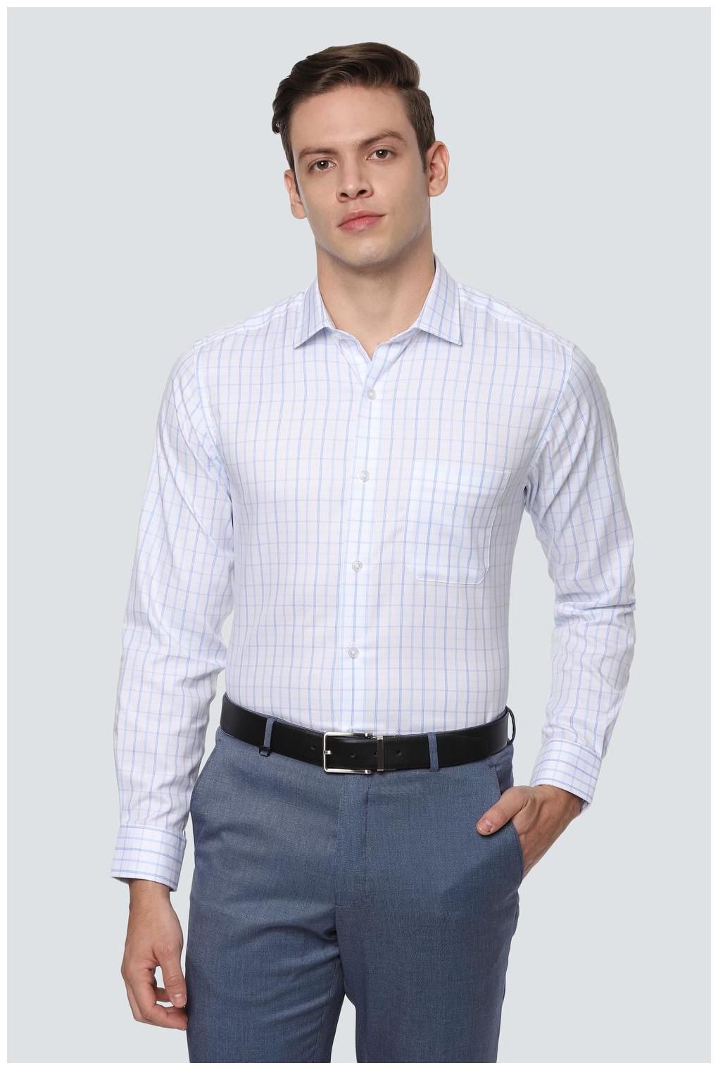 

Louis Philippe Men Slim fit Formal Shirt - White