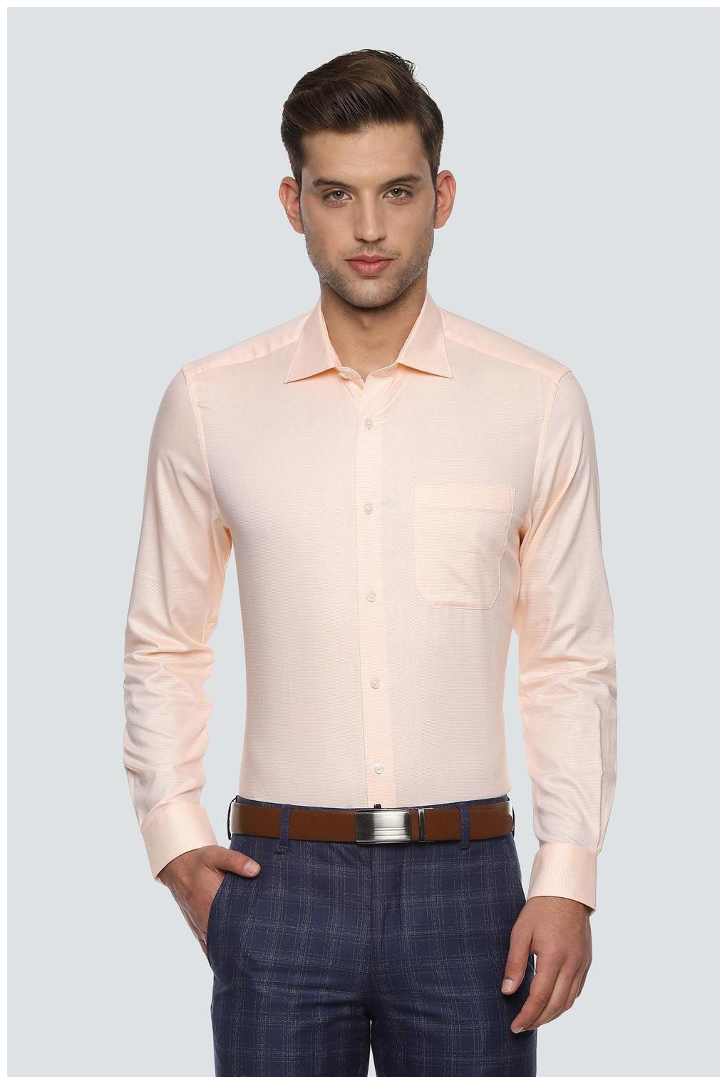 

Louis Philippe Men Regular fit Formal Shirt - Yellow