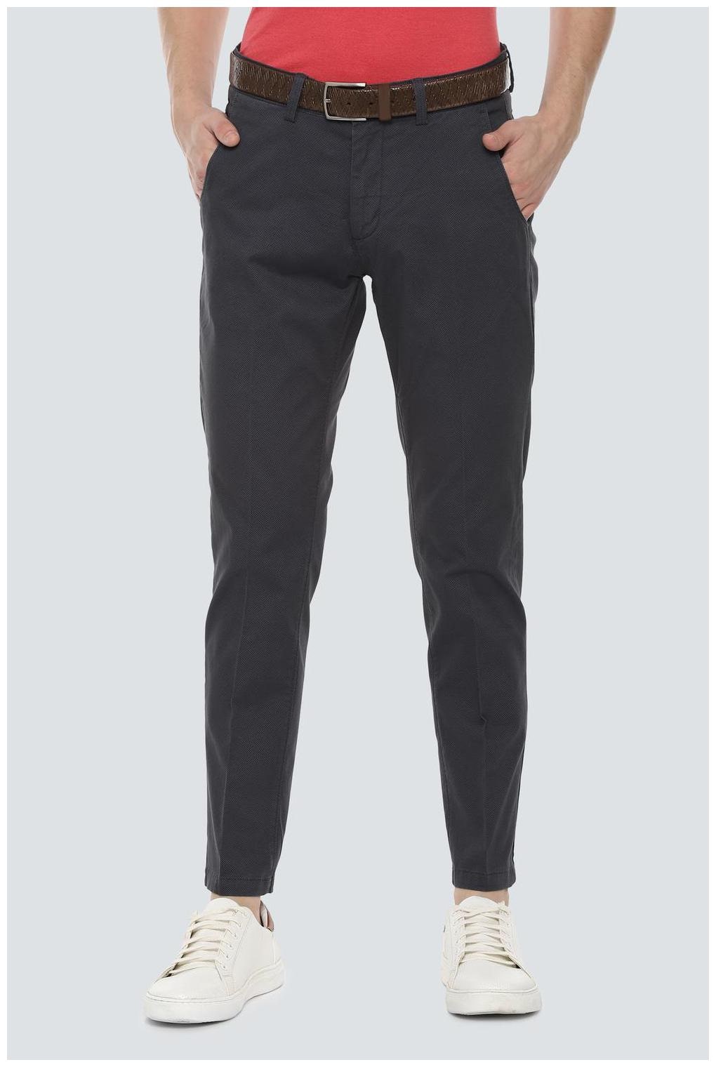 

Louis Philippe Grey Casual Trouser