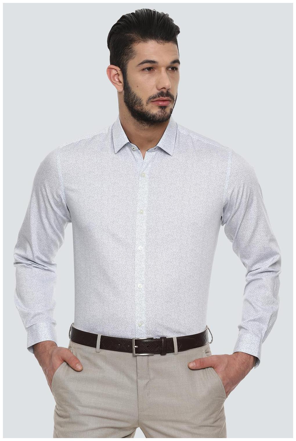 

Louis Philippe Men Slim fit Formal Shirt - Blue