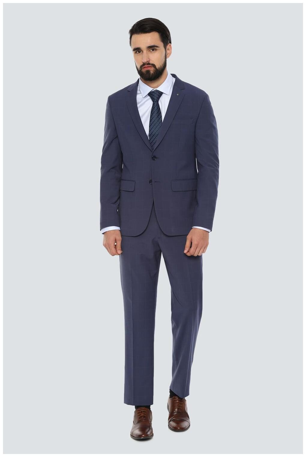 

Louis Philippe Blue Two Piece Suit