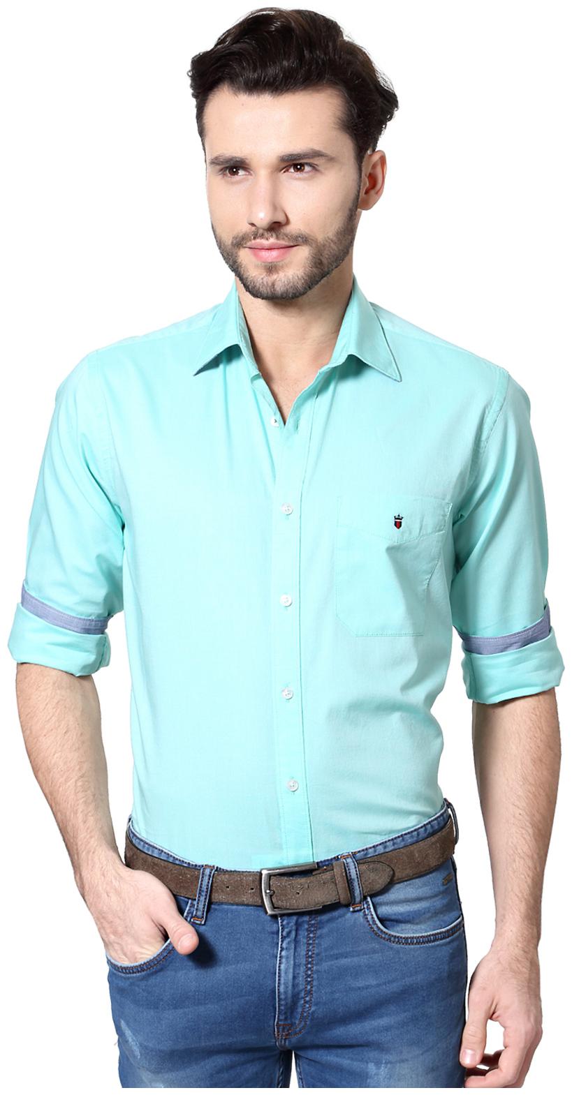 

Louis Philippe Men Slim fit Formal Shirt - Blue
