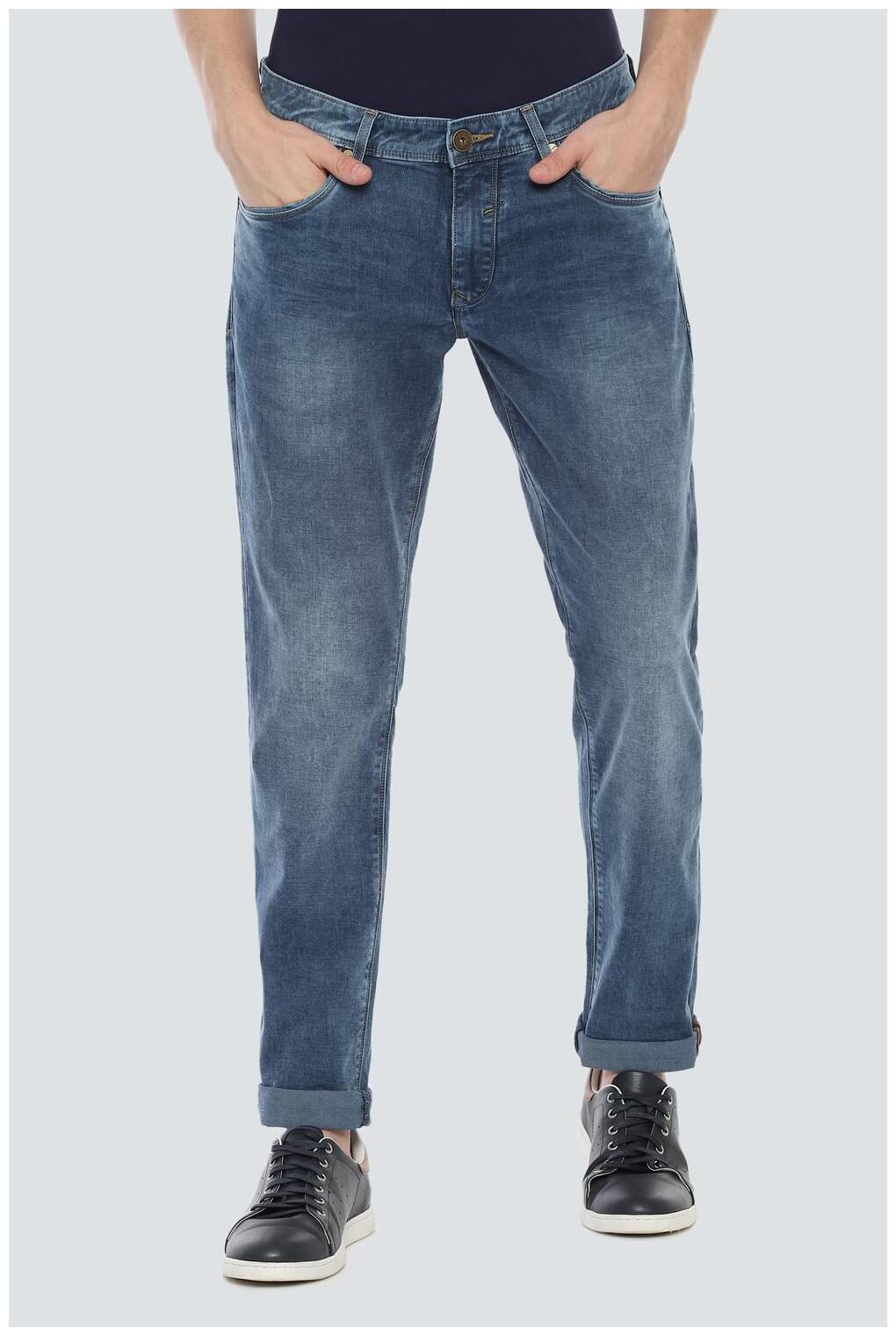 

Louis Philippe Men Blue Slim Fit Jeans