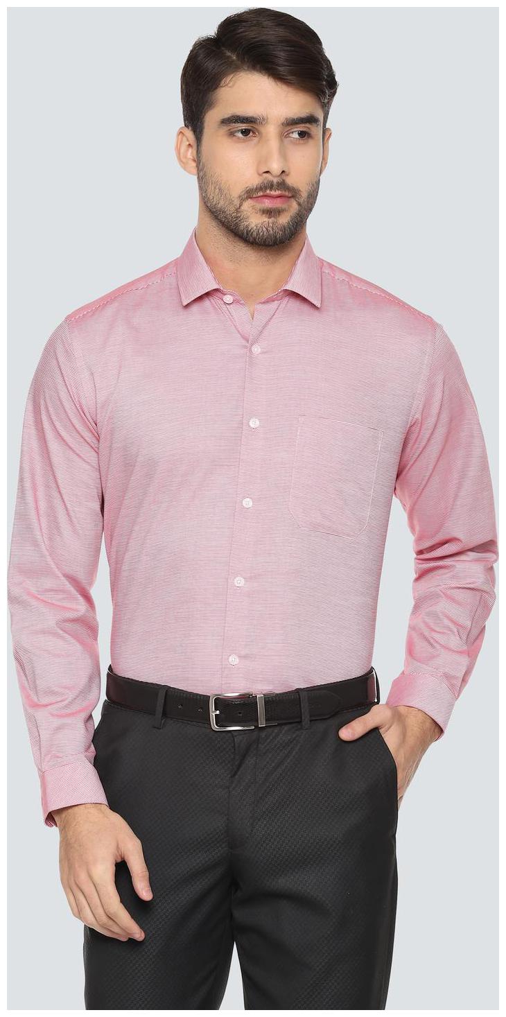 

Louis Philippe Men Slim fit Formal Shirt - Red