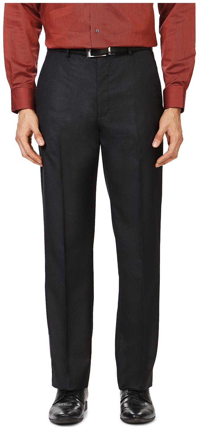 

Louis Philippe Men Solid Regular Fit Formal Trouser - Grey