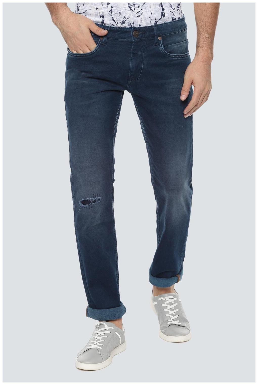

Louis Philippe Men Blue Slim Fit Jeans