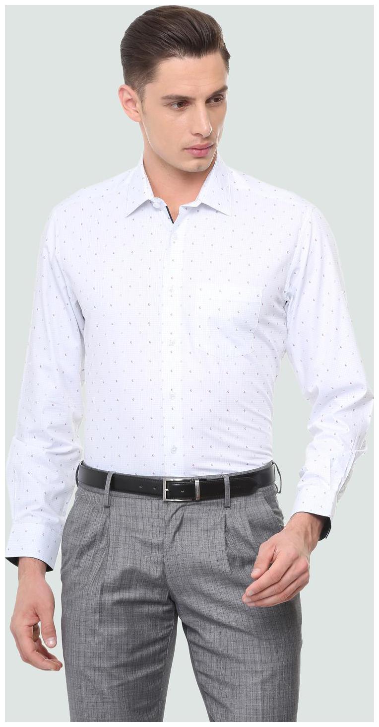 

Louis Philippe Men Slim fit Formal Shirt - White