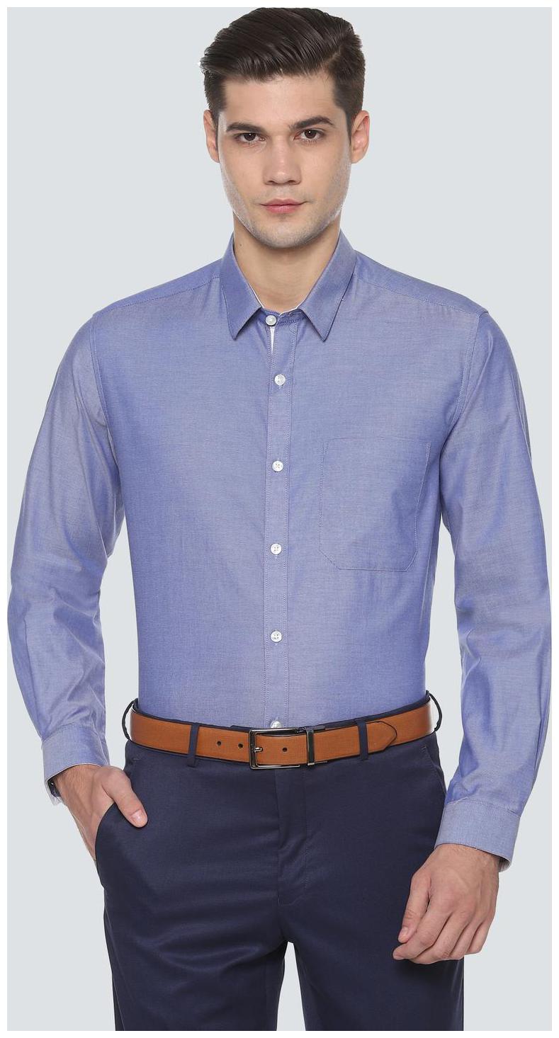 

Louis Philippe Men Slim fit Formal Shirt - Purple