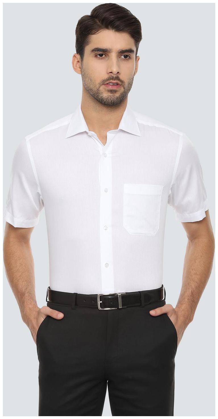 

Louis Philippe Men Regular fit Formal Shirt - White