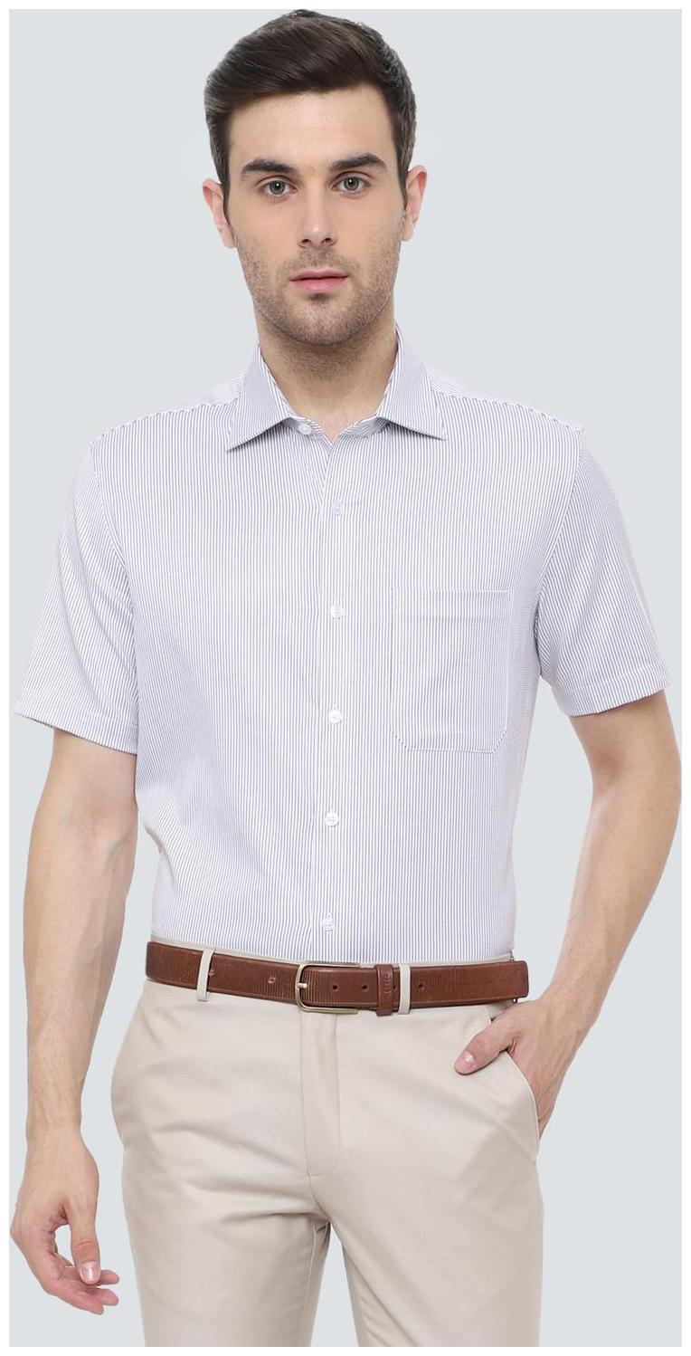 

Louis Philippe Men Regular fit Formal Shirt - White
