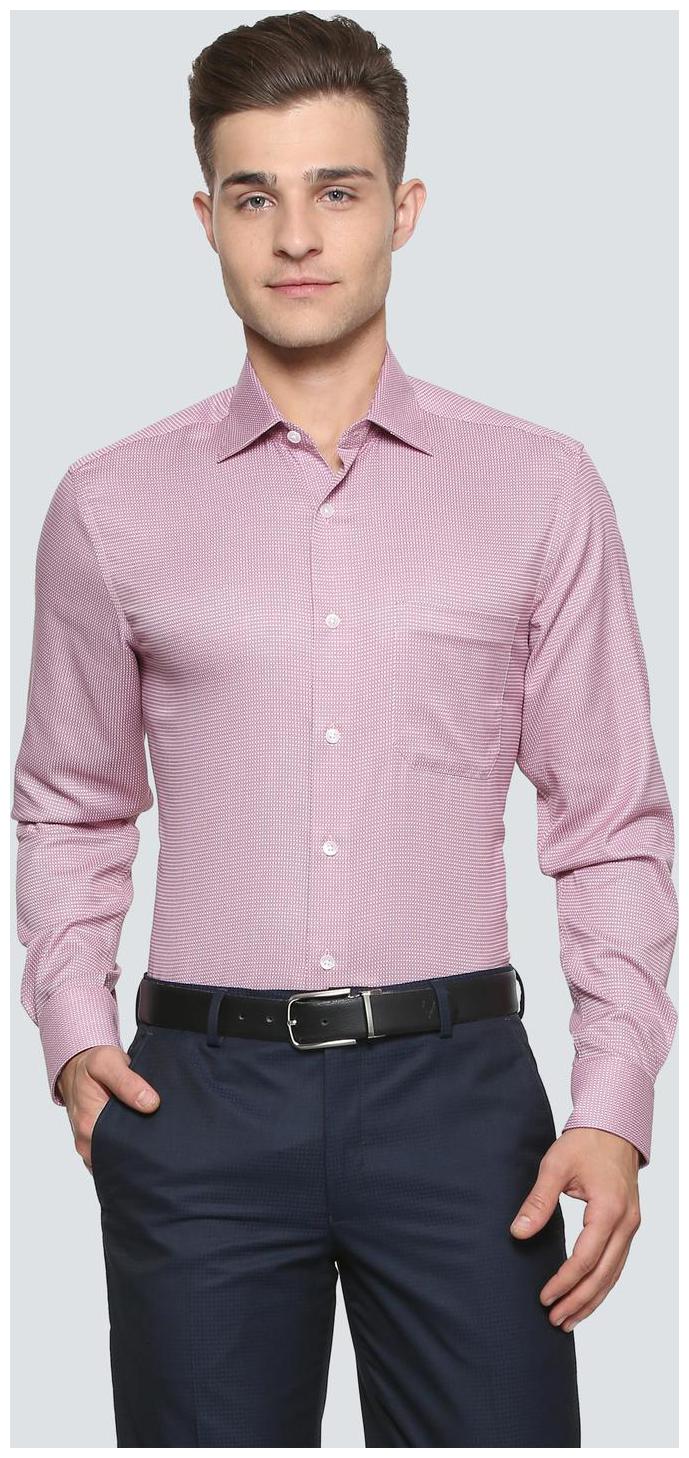 

Louis Philippe Men Slim fit Formal Shirt - Pink