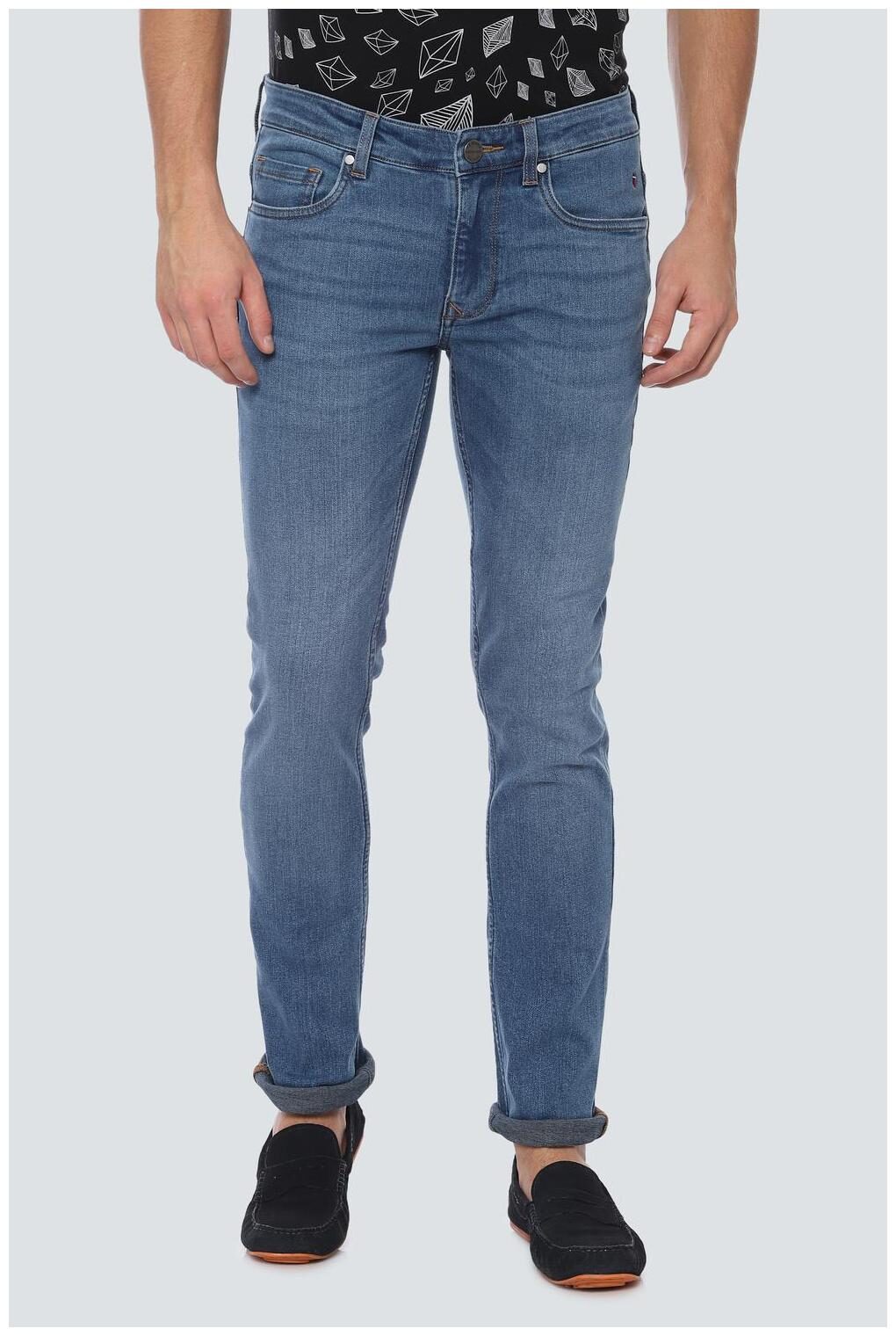 

Louis Philippe Men Blue Slim Fit Jeans