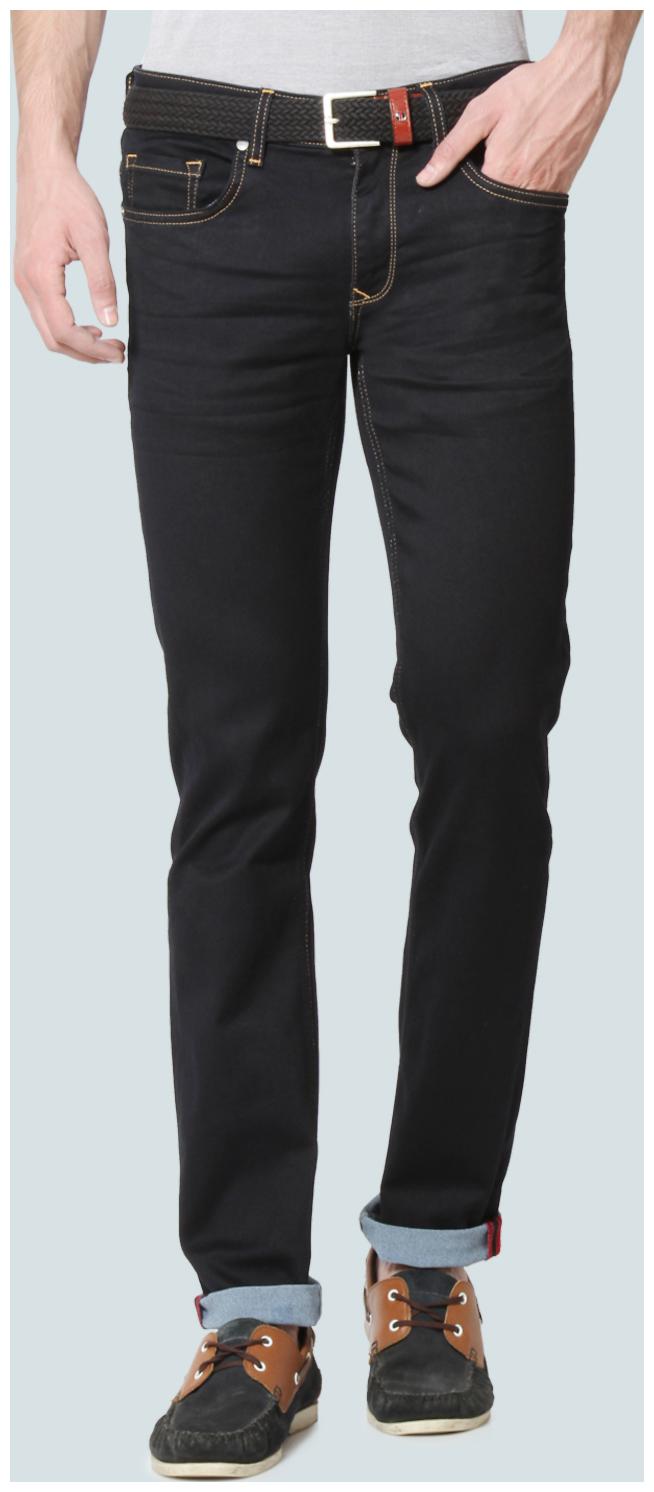 

Louis Philippe Men Black Slim Fit Jeans