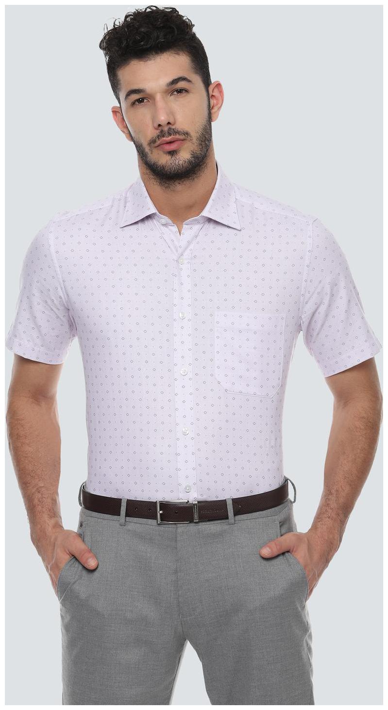 

Louis Philippe Men Regular fit Formal Shirt - Purple