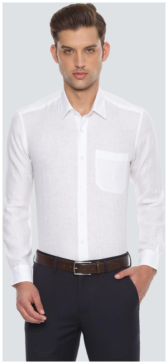 

Louis Philippe Men Slim fit Formal Shirt - White