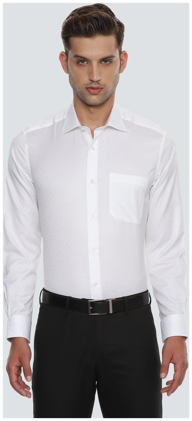 

Louis Philippe Men Regular fit Formal Shirt - White
