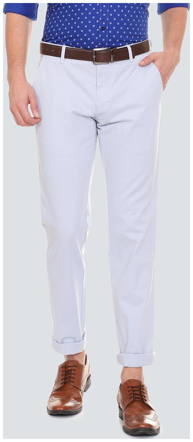 

Louis Philippe White Trousers