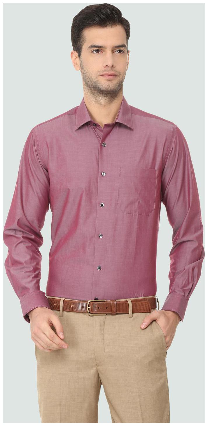 

Louis Philippe Men Slim fit Formal Shirt - Pink