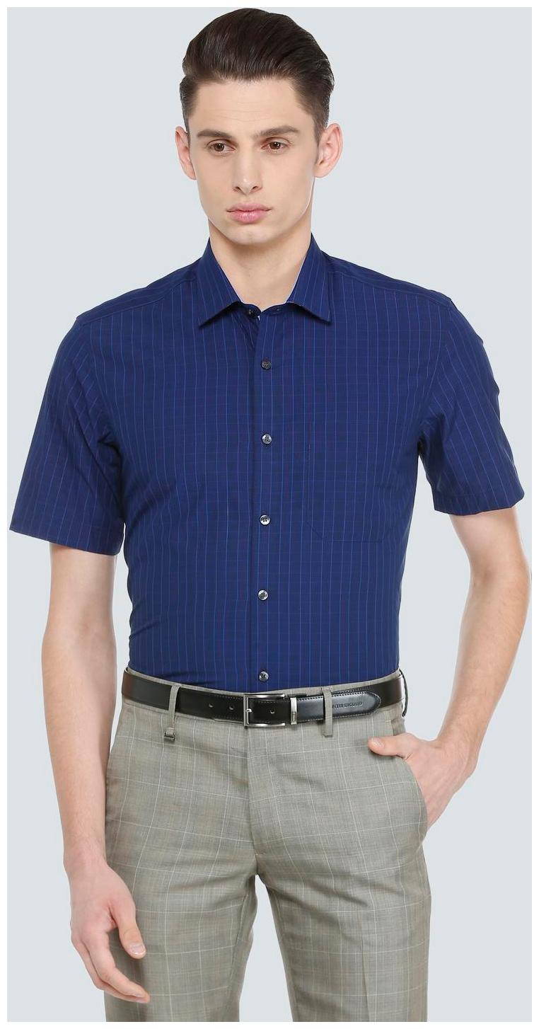 

Louis Philippe Men Slim fit Formal Shirt - Blue